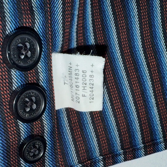 Nordstrom Classic Dress Shirt - Smart-Care Long Sleeve - Striped - Size - Medium - Picture 10 of 12